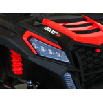 Elektrické autíčko Buggy ATV Racing Dvojmiestne!!! Červené - 4 X 200 W - 24V7Ah